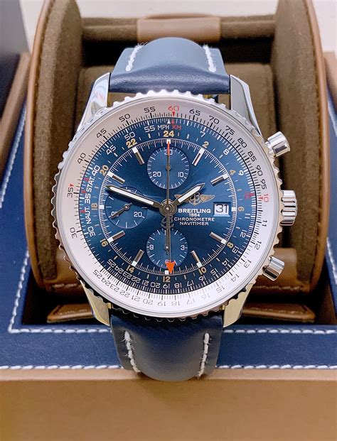 breitling referenz a 24322|Breitling a24322 blue dial.